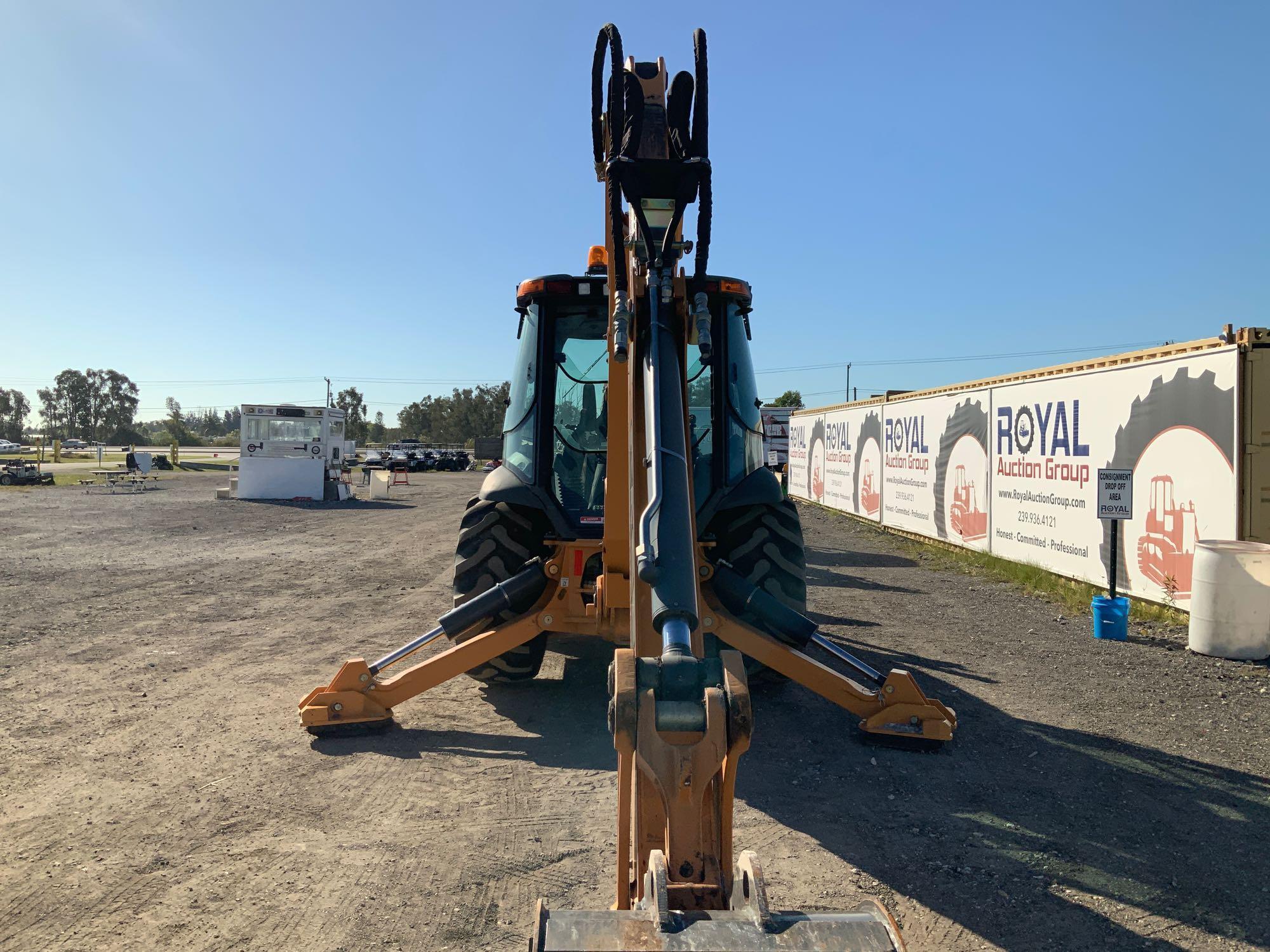 2015 Case 590SN Extendahoe Loader Backhoe