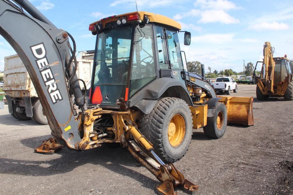 2011 John Deere 410JT Extend A Hoe Loader Backhoe