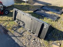 New 60in Skid Steer Bucket