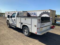 2009 Ford F-250 4x4 Service Pickup Truck