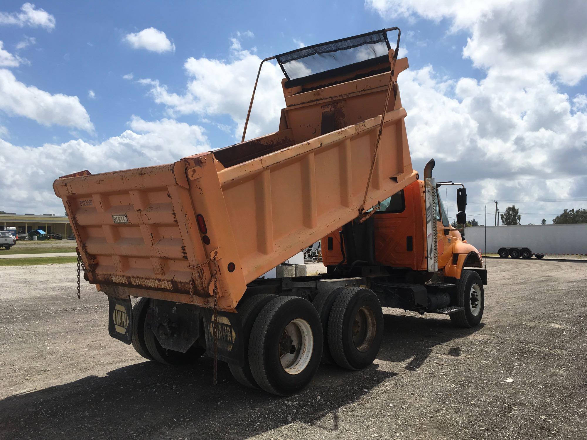 2003 International 7500 Tandem Dump Truck