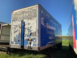 Wabash 28ft Single Axle dry van trailer