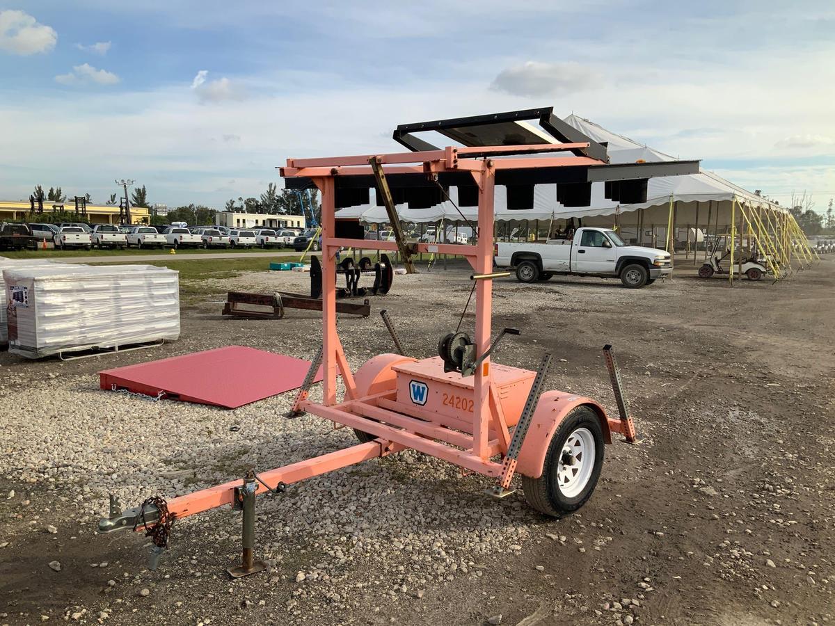 2007 Wanco Directional Sign Trailer