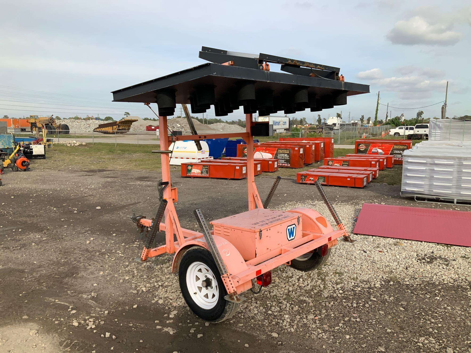 2007 Wanco Directional Sign Trailer