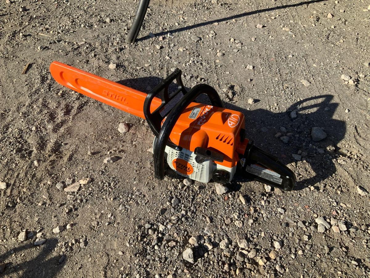 Unused Stihl MS 170 Chainsaw