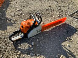 Unused Stihl MS 170 Chainsaw