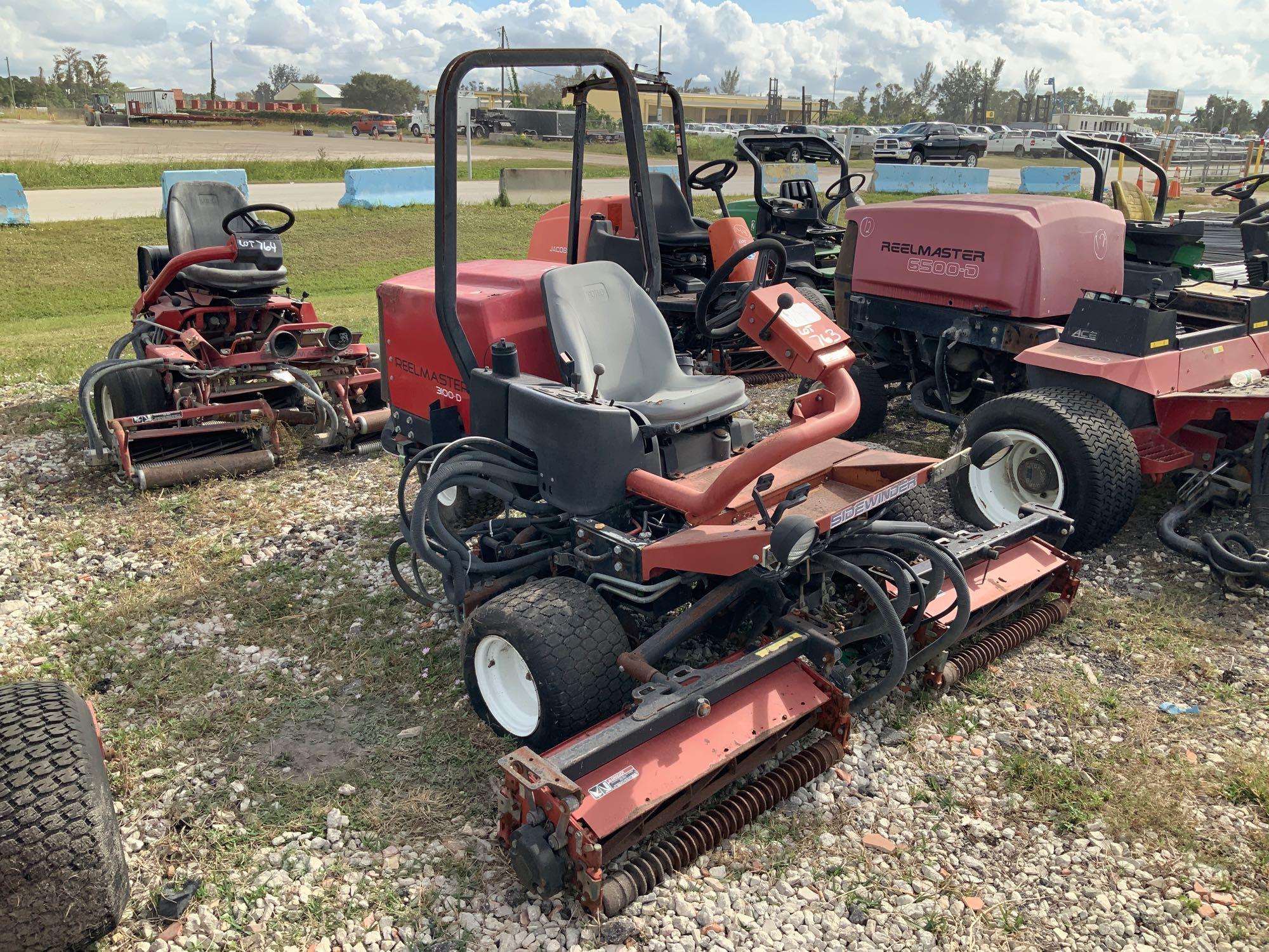 Toro Sidewinder 3100D Commercial Reel Mower