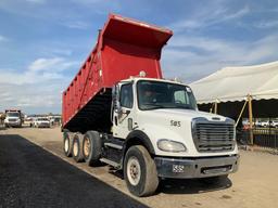 2012 Freightliner M2112 Tri Axle Dump Truck