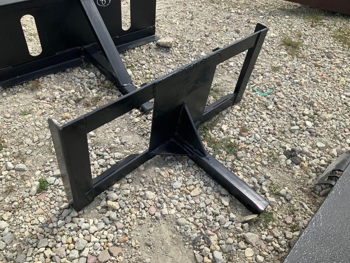 Skid Steer Trailer Hitch Attachment