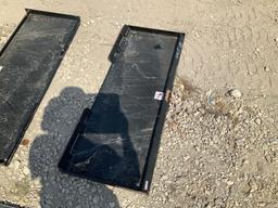 Unused Skid Steer Quick Attach Plate