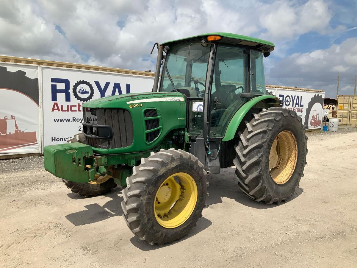 John Deere 6100D 4x4 Tractor