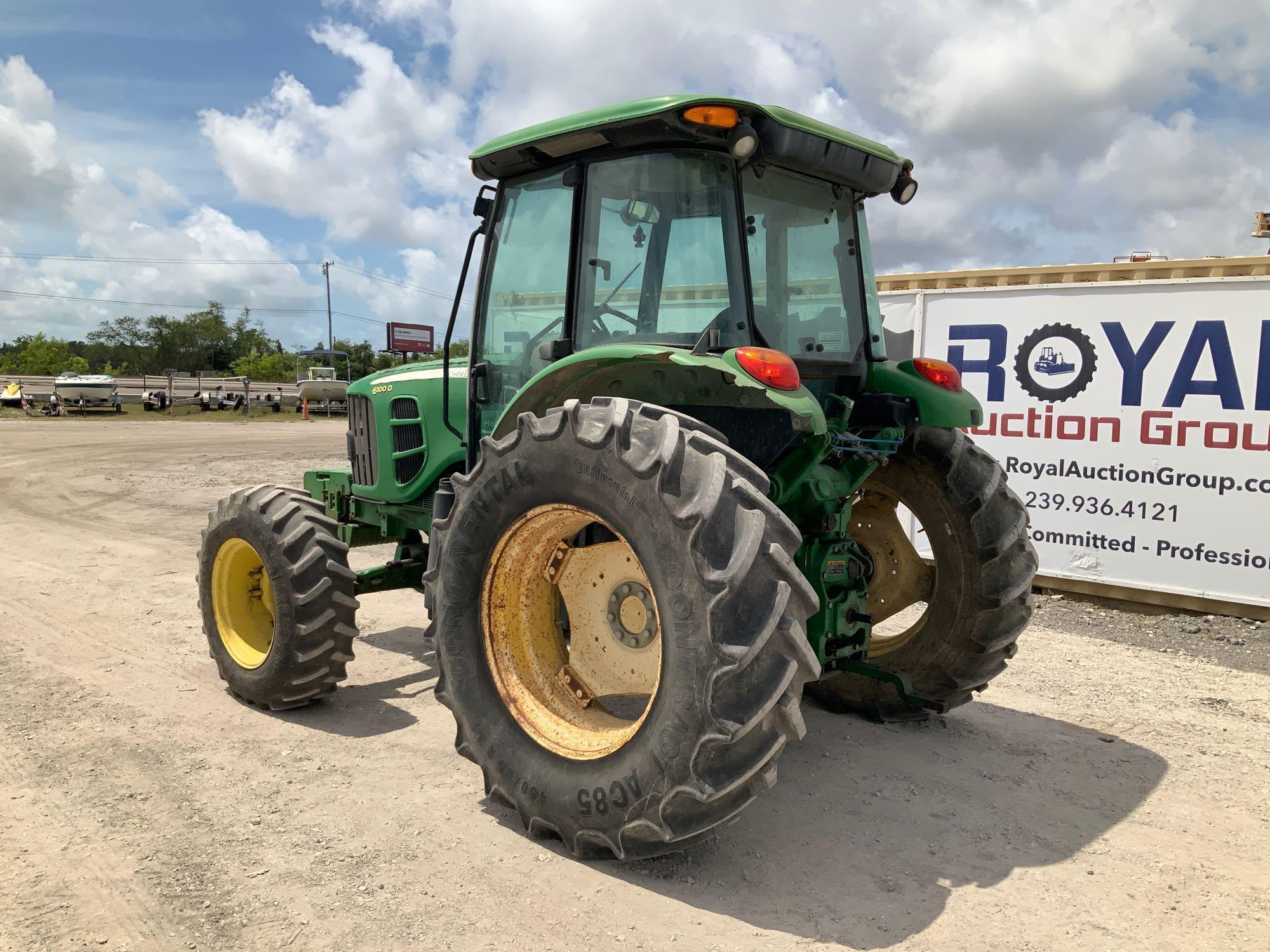 John Deere 6100D 4x4 Tractor