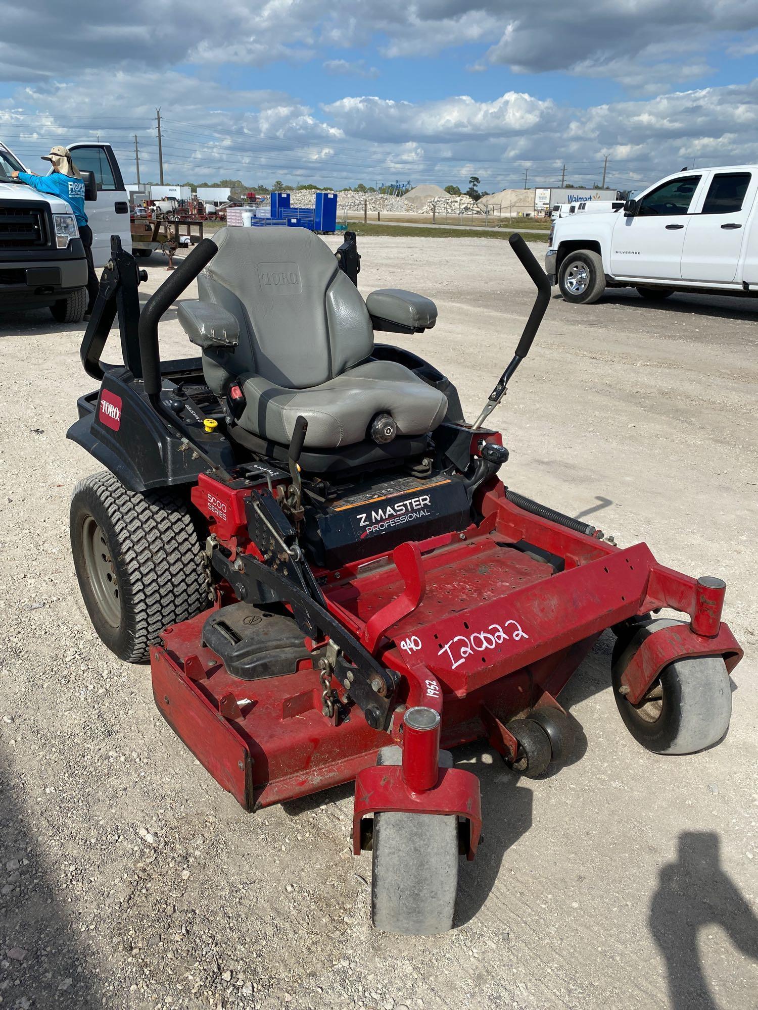 Toro Z Master 5000 Series Commercial Zero Turn Mower