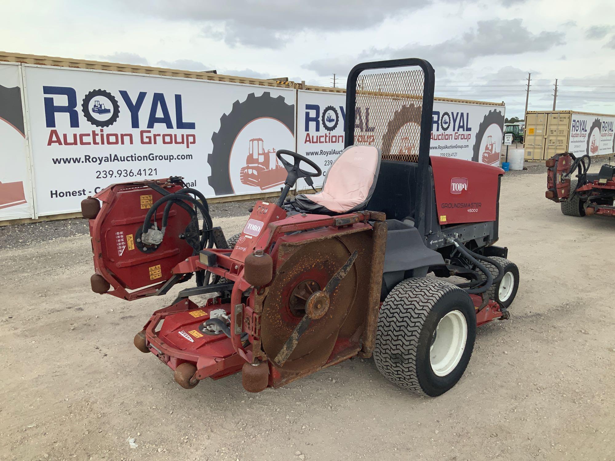 Toro Groundsmaster 4500-D 4x4 Commercial Rotary Mower