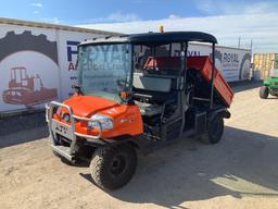 Kubota RTV 1140CPX 4x4 Dump Cart