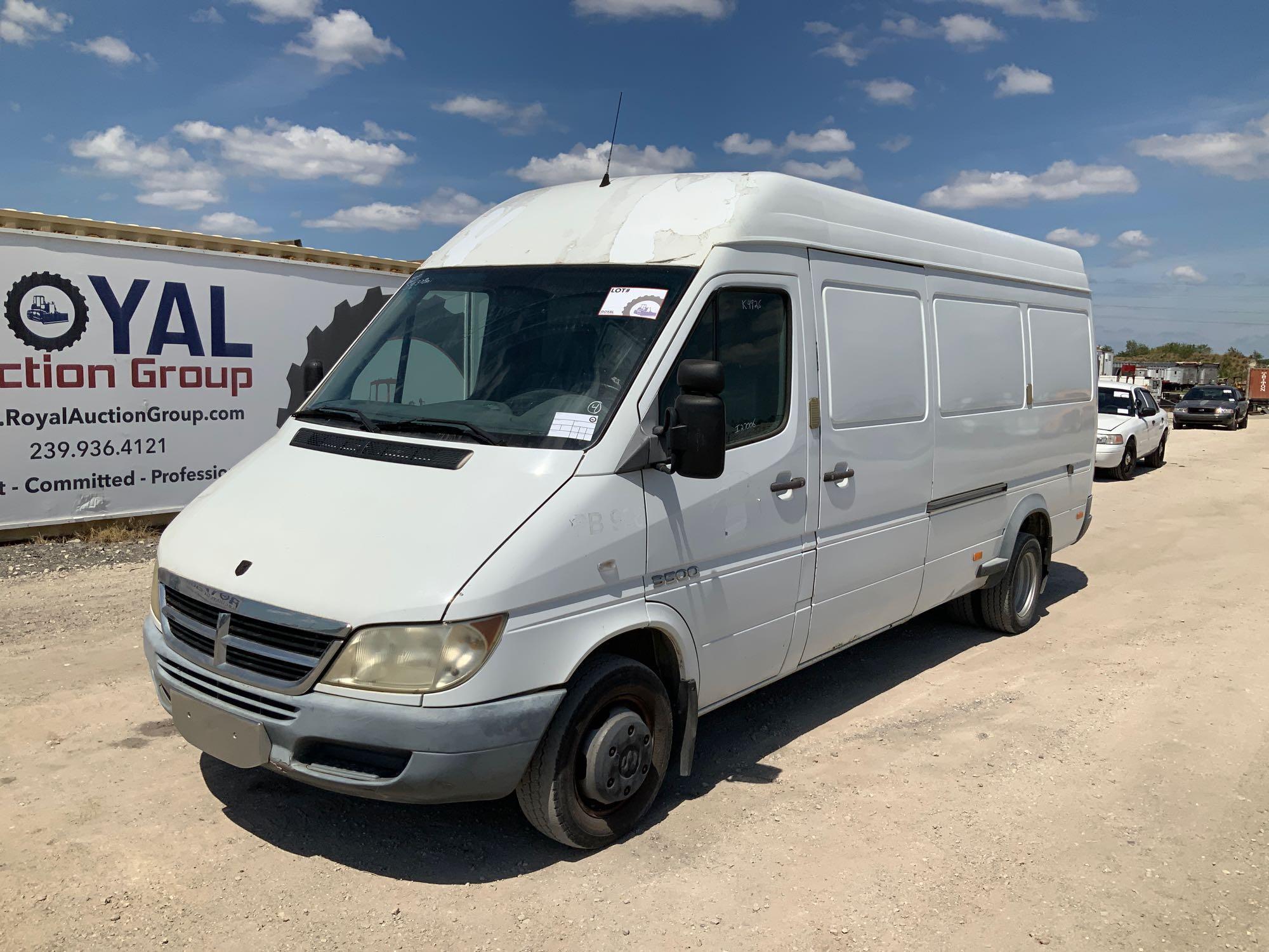 2006 Dodge Sprinter 3500 Cargo Work Van