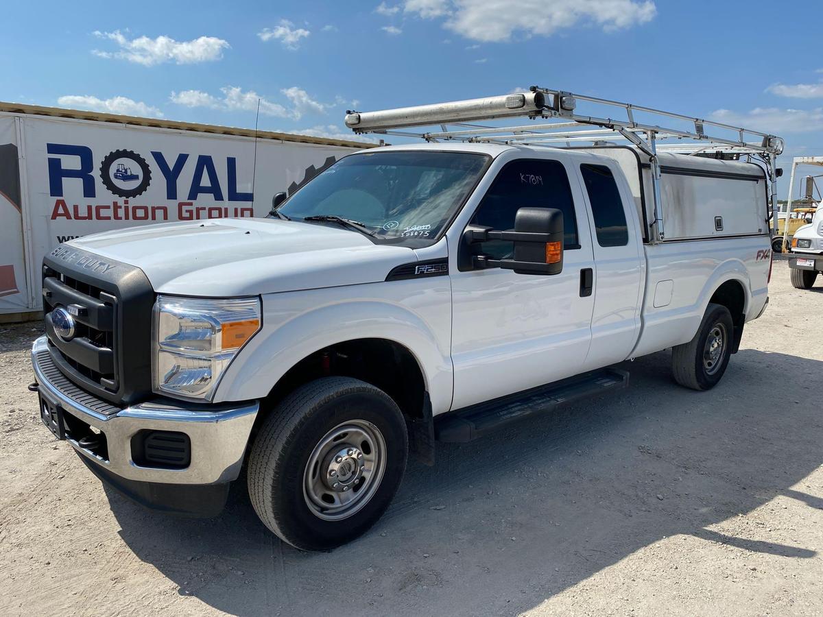 2015 Ford F-250 4x4 Extended Cab Pickup Truck