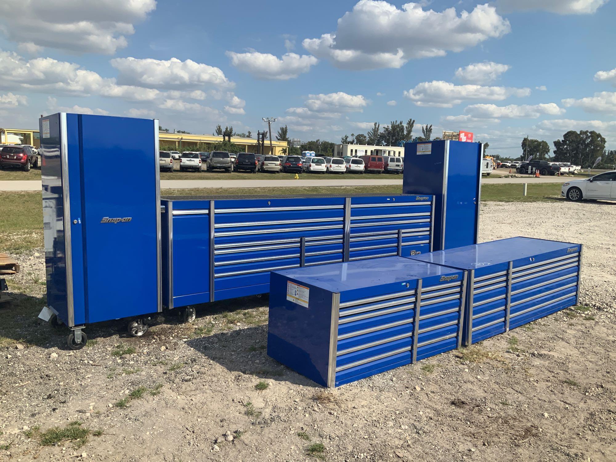 Snap-On Mr Big Commercial Shop Tool Boxes and Cabinets ENTIRE UNIT TOGETHER