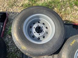 4 225/75R15 Tires w/wheels