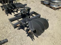 Unused Wolverine Hydraulic Skid Steer Auger Attachment