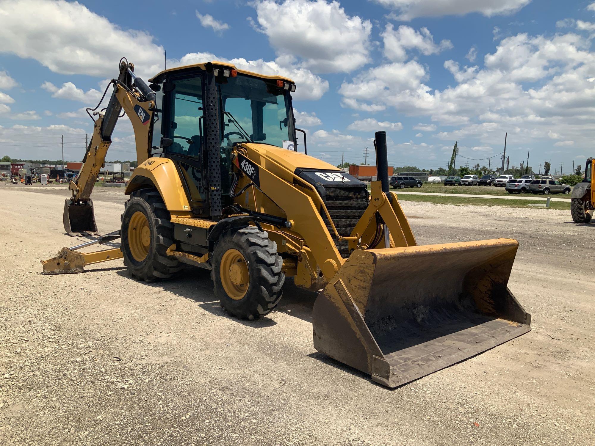 2015 CAT 430F2 4x4 Loader Backhoe Extendahoe