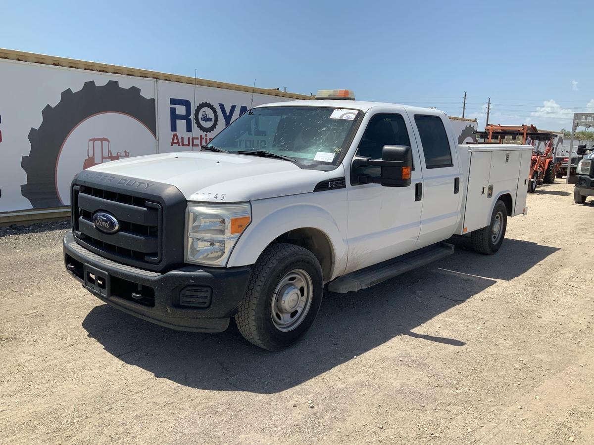 2012 Ford F-250 Crew Cab Service Pickup Truck