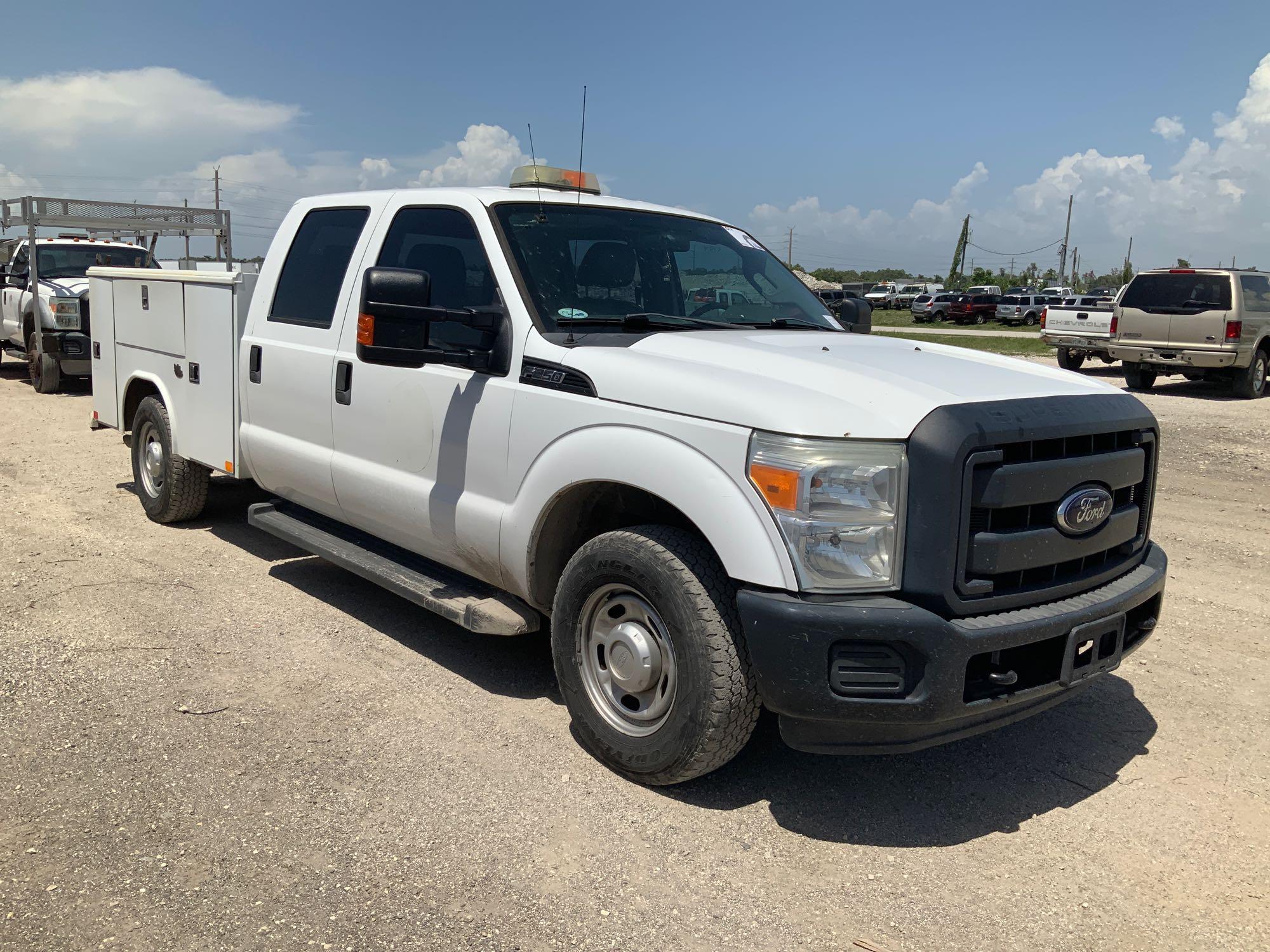 2012 Ford F-250 Crew Cab Service Pickup Truck