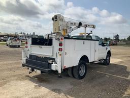 2010 Ford F-350 4x4 Dually Service Crane Truck