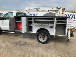 2008 Ford F-550 4x4 Dually Service Crane Truck