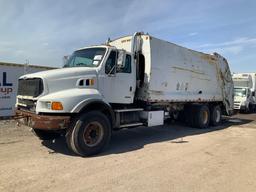 2005 Sterling L9500 32yd Rear Loader Garbage Truck