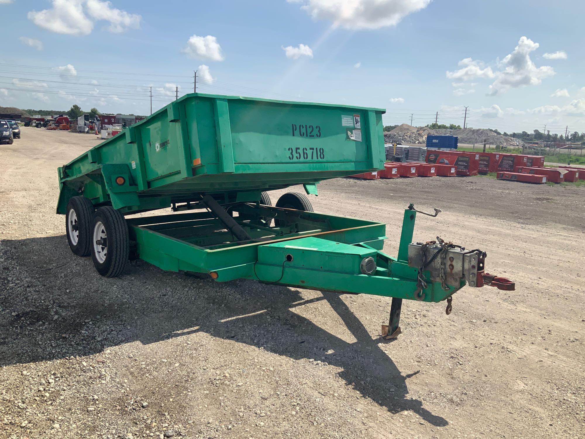 2011 Felling T/A Hydraulic Dump Trailer