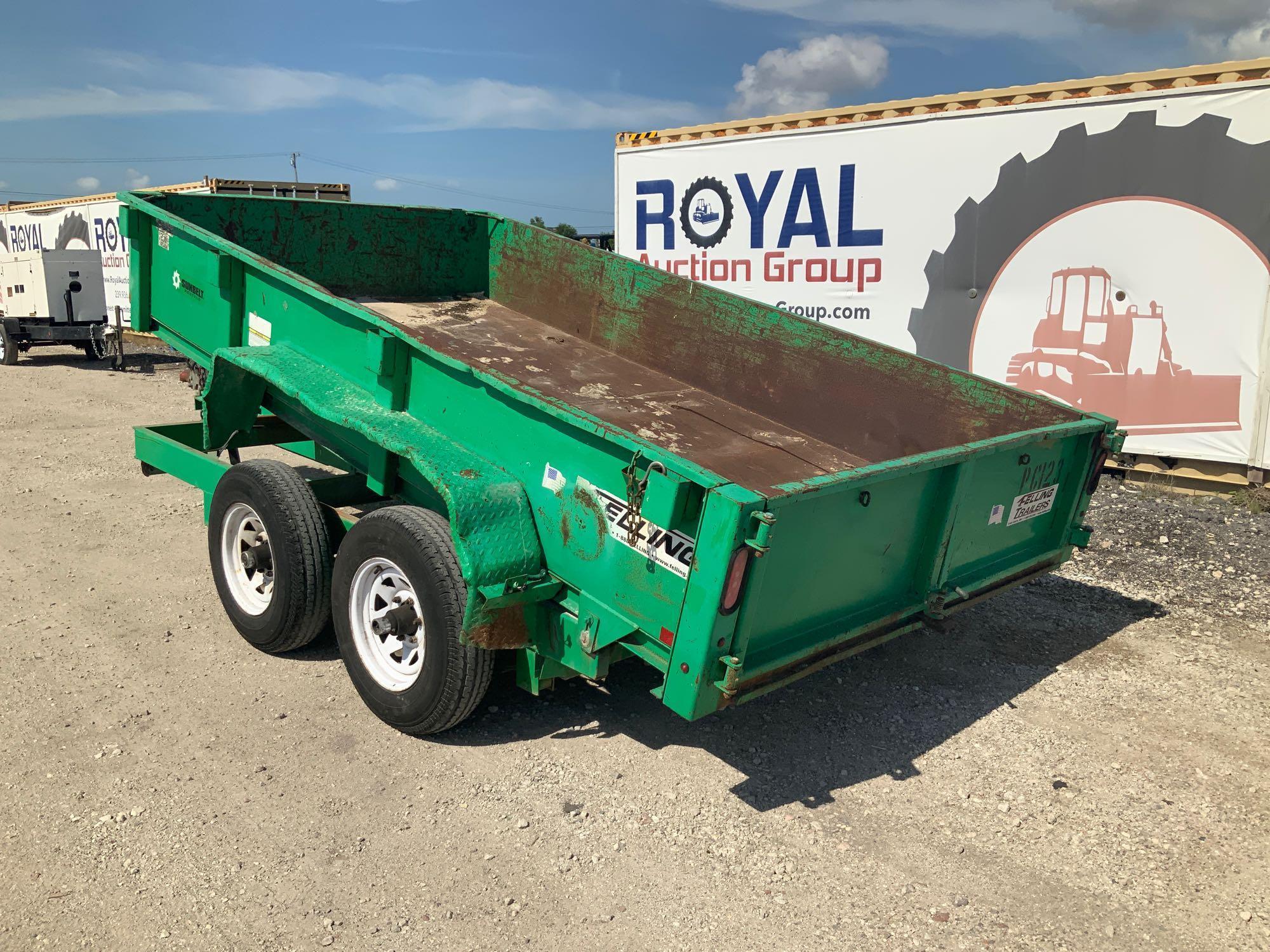 2011 Felling T/A Hydraulic Dump Trailer