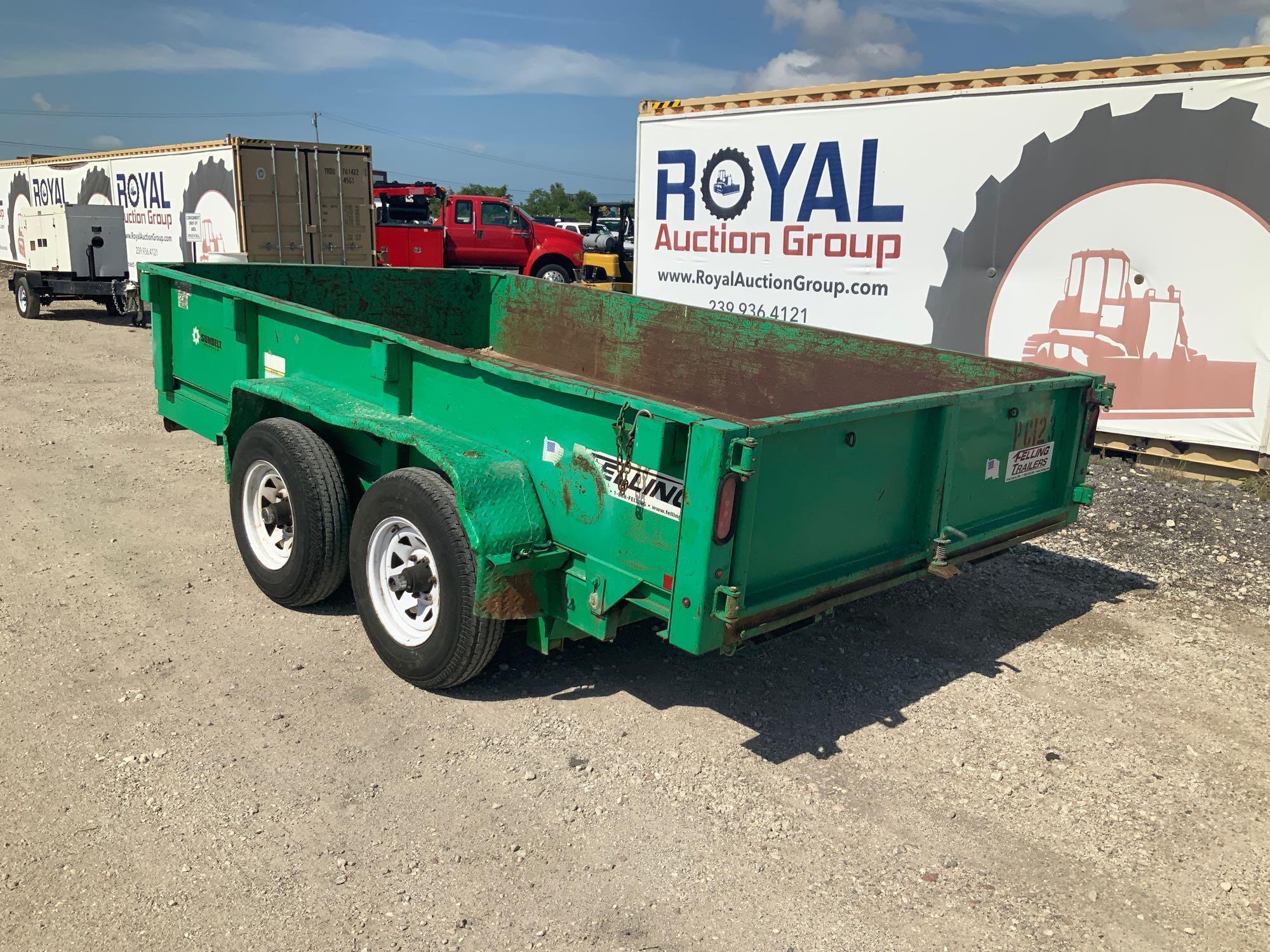 2011 Felling T/A Hydraulic Dump Trailer