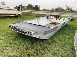 15'7" 2001 Panther Airboat Hull Only