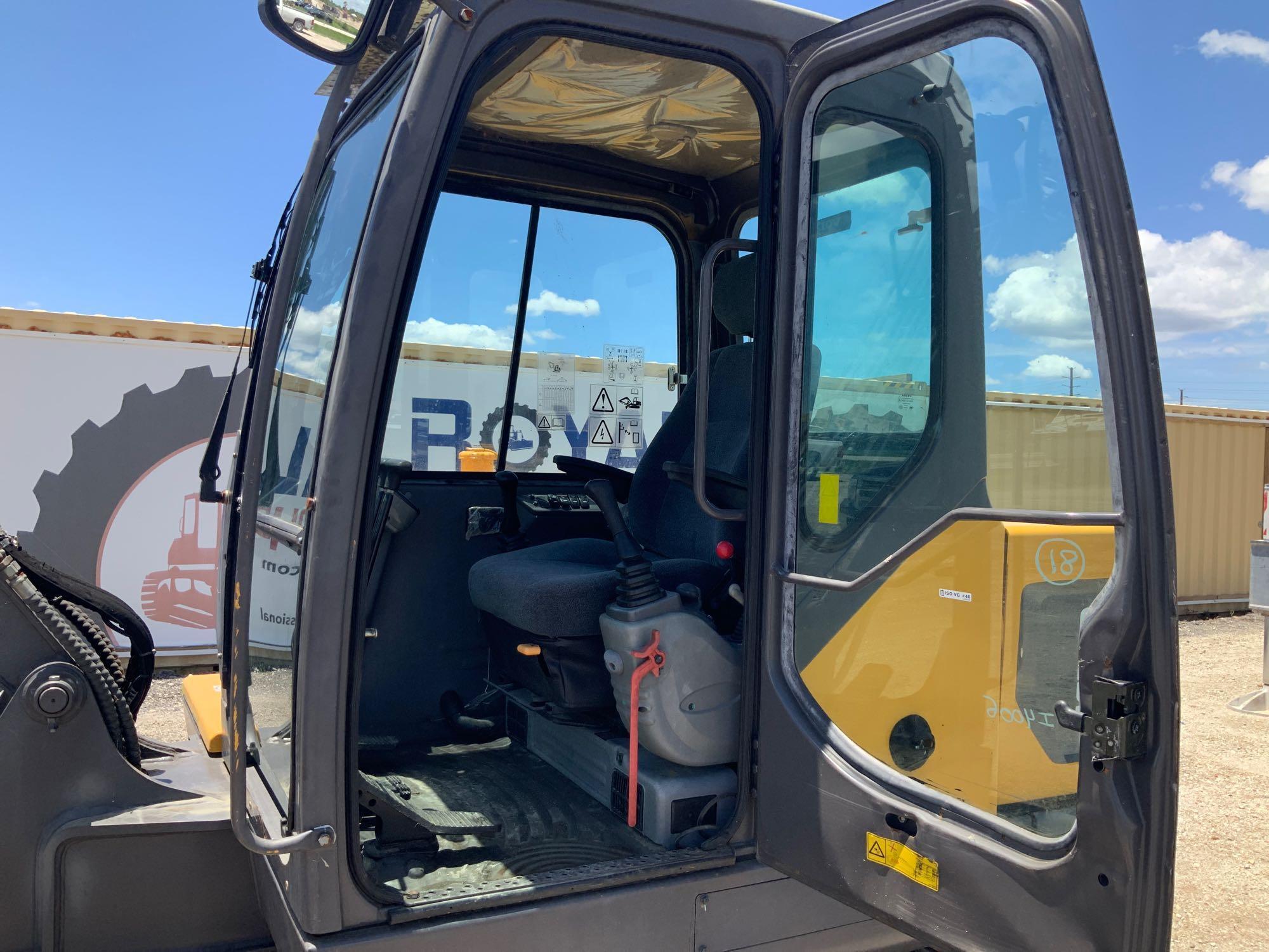 2016 Volvo EC55D Mini Hydraulic Excavator