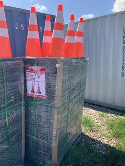 250 Unused 28in Road Safety Cones