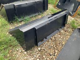 Unused 66in Skid Steer Bucket