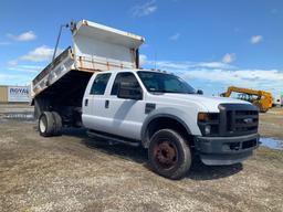 2008 Ford F-450 Crew Cab Dump Truck