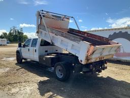 2008 Ford F-450 Crew Cab Dump Truck