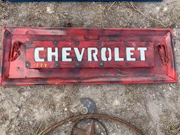 Chevrolet Tailgate Metal Art