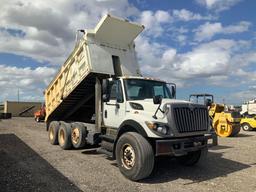 2009 International 7500 Tri-Axle Dump Truck