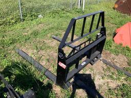 Unused 48in Skid Steer Forks - Kivel