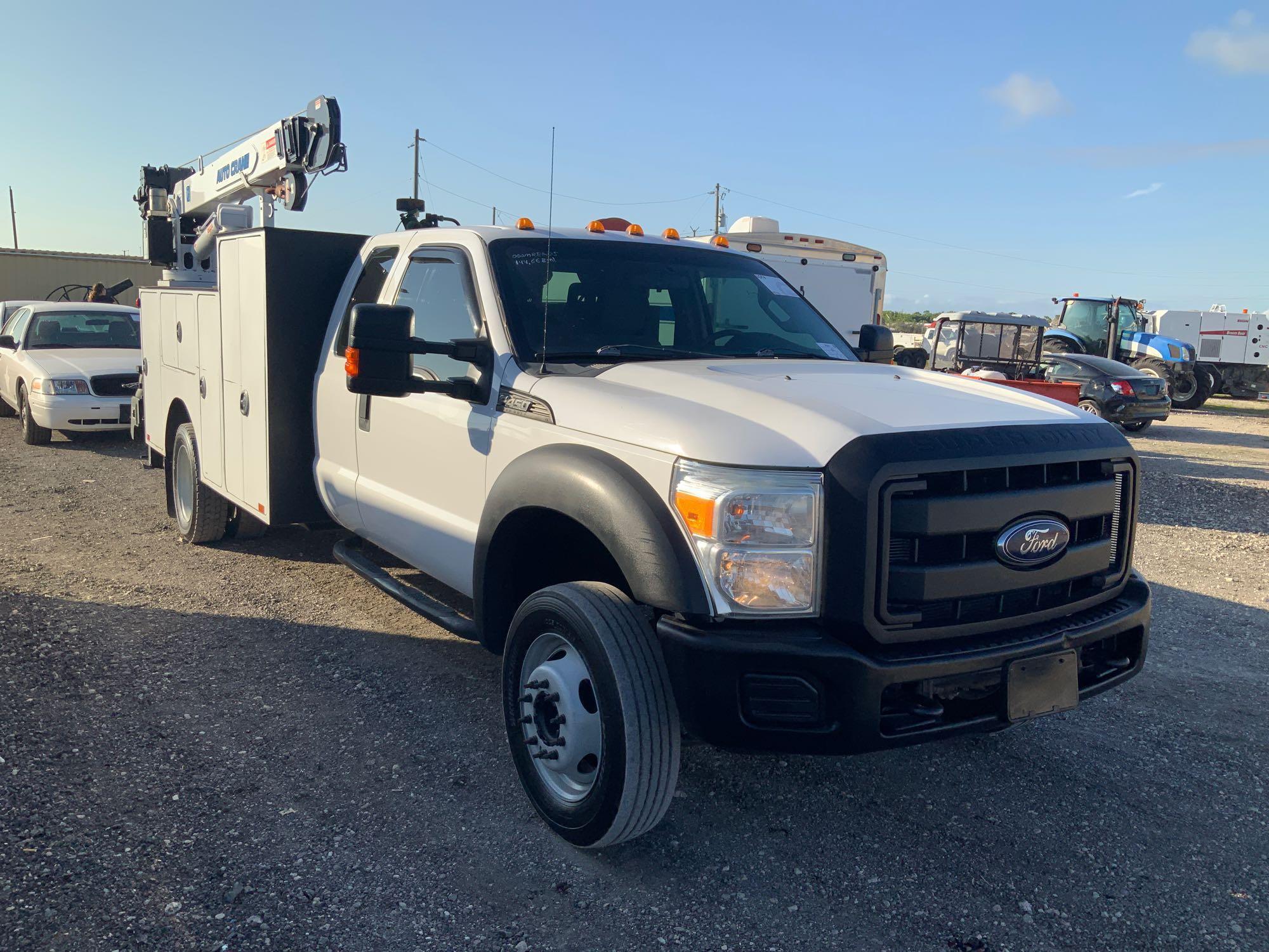 2014 Ford F-450 Ext Cab Mechanics Truck