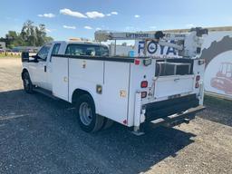 2013 Ford F-350 Extended Cab Dually Service Crane Truck