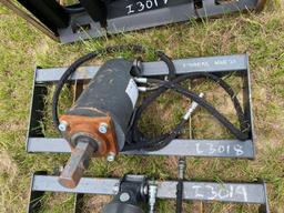 Unused Skid Steer Hydraulic Auger Attachment