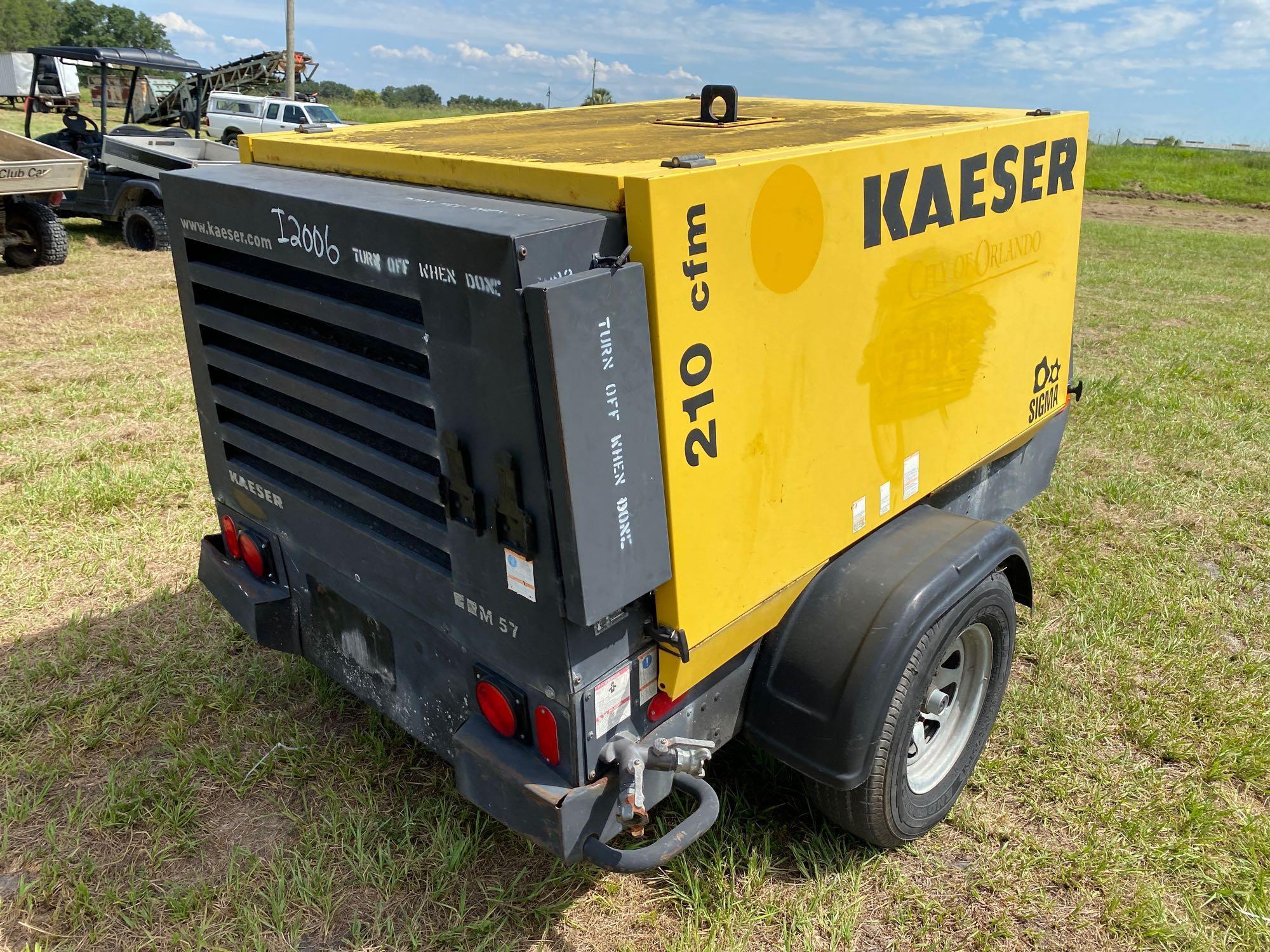 2007 Kaeser M57 Towable Air Compressor