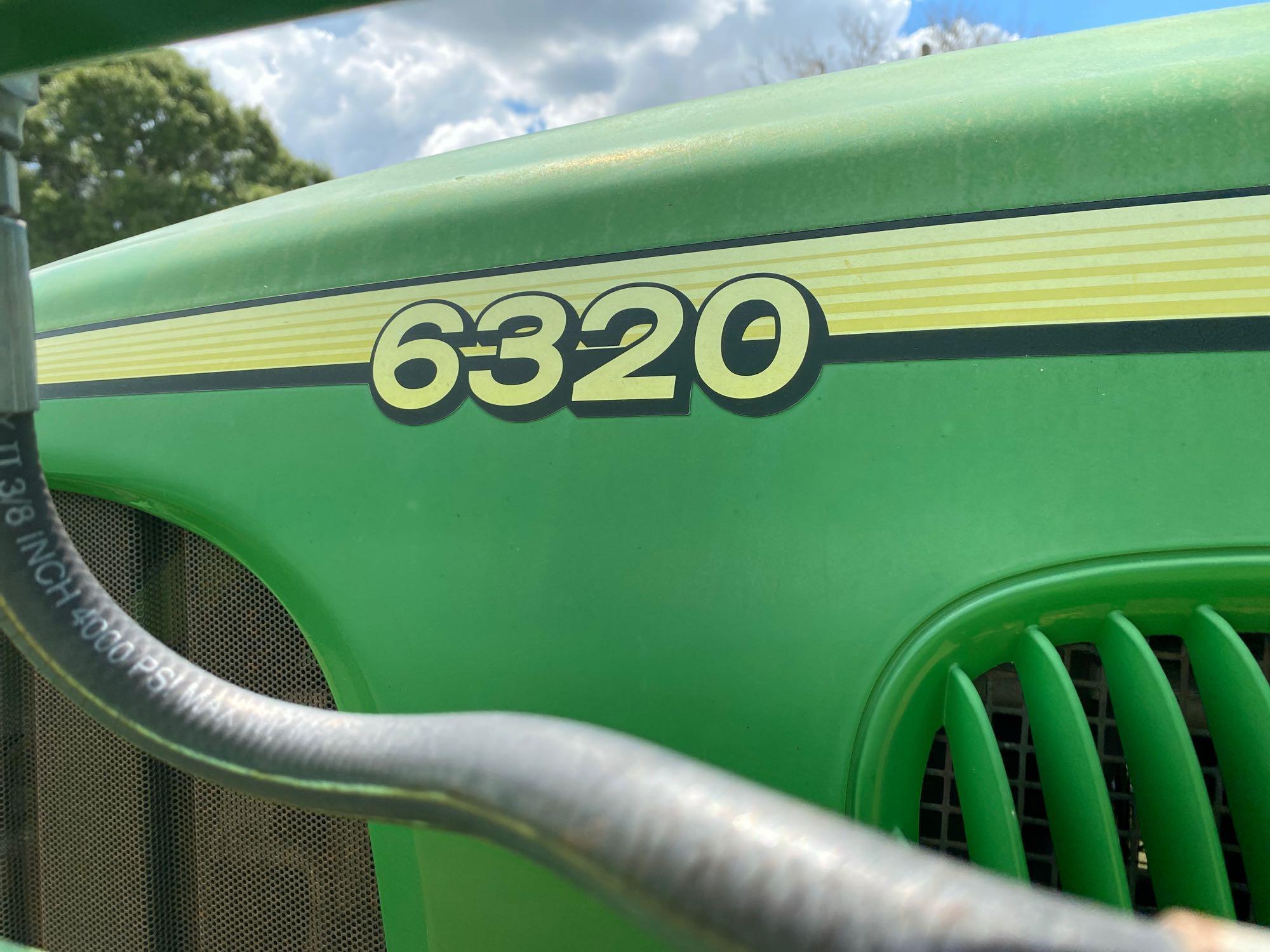 2004 John Deere 6320 4WD Front End Loader Tractor