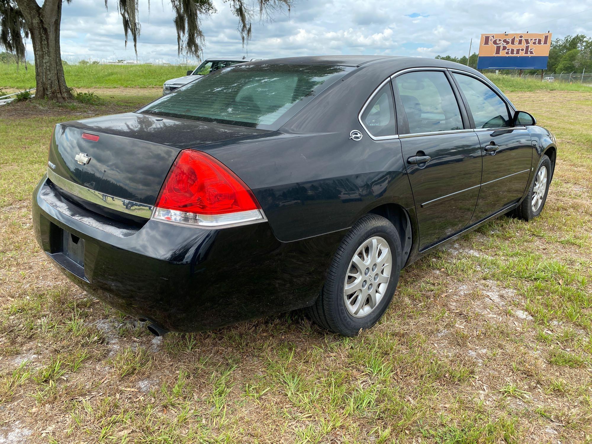 2006 Chevrolet Impala 4 Door Police Sedan