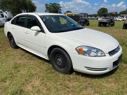 2009 Chevrolet Impala 4 Door Police Sedan