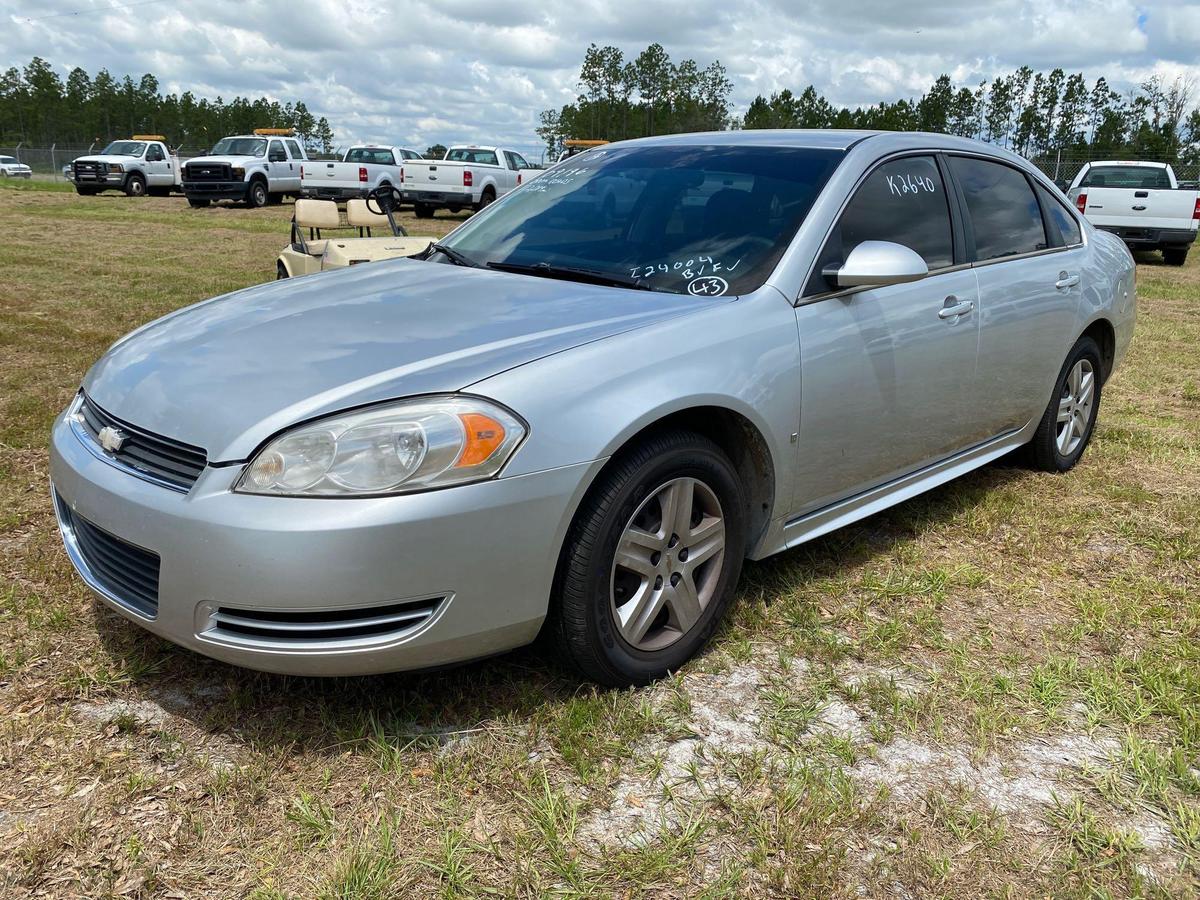 2010 Chevrolet Impala 4 Door Police Sedan